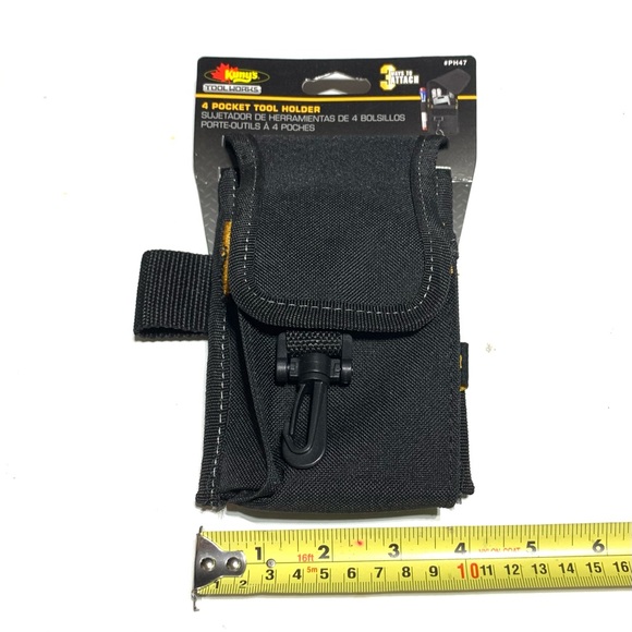 Kuny’s Black Four Pocket Tool Holder NWT - Picture 6 of 7